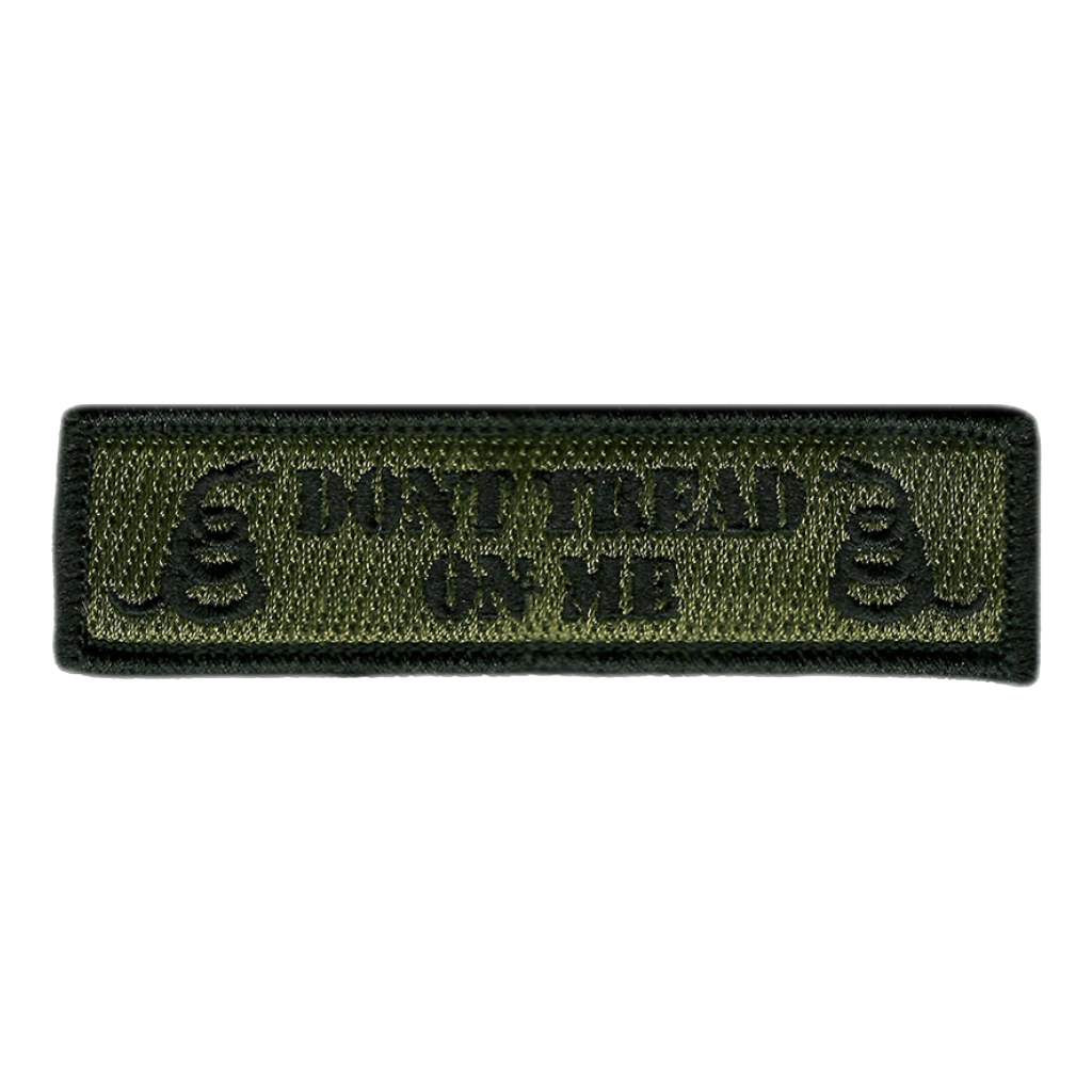 DTOM 1" x 3 3/4" Morale Patch (Back of Tactical Cap)