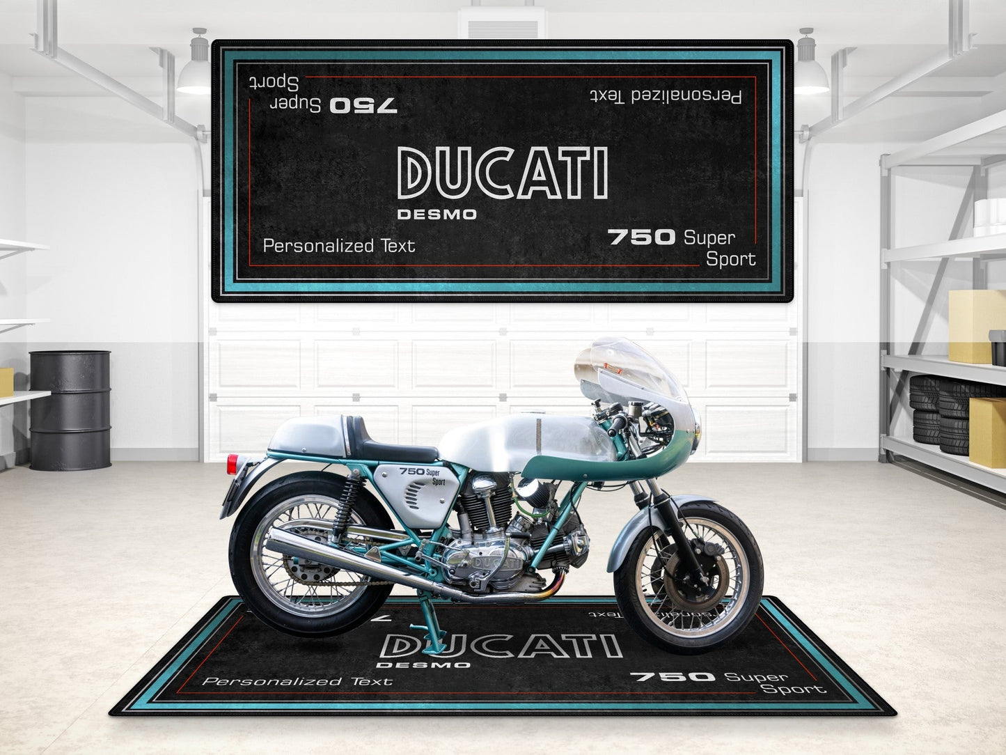 MPM Motorcycle Mat for Ducati Desmo 750 Super Sport - MM7222