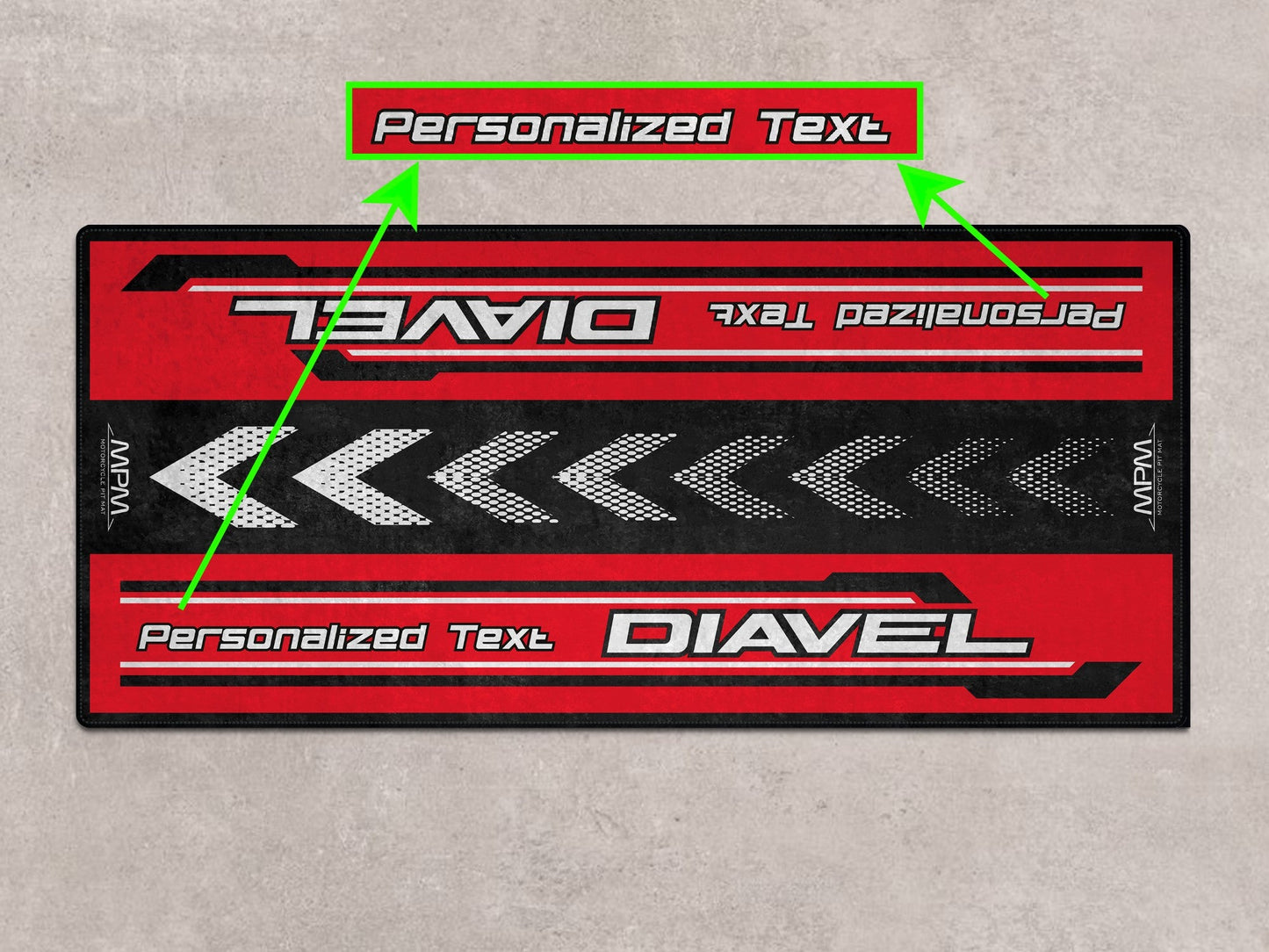 MPM Motorcycle Mat for Ducati DIAVEL - MM7169