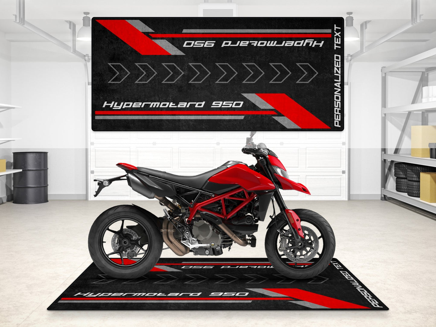 MPM Motorcycle Mat for Ducati Hypermotard 950 - MM7178