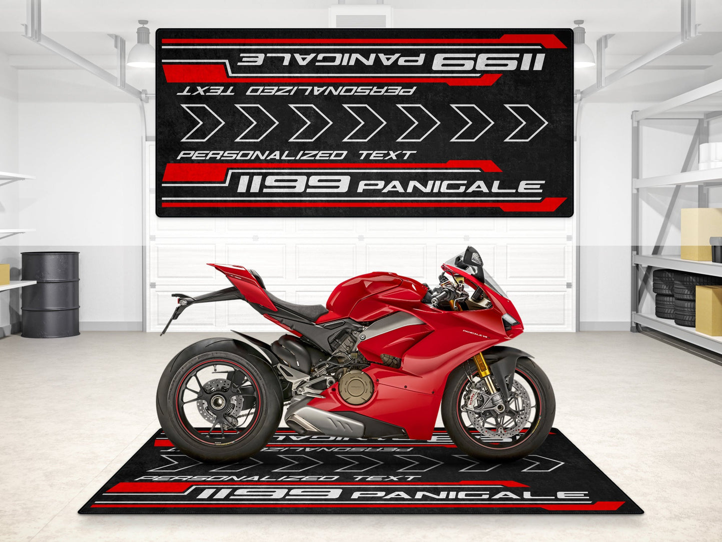 MPM Motorcycle Mat for Ducati 1199 Panigale - MM7182