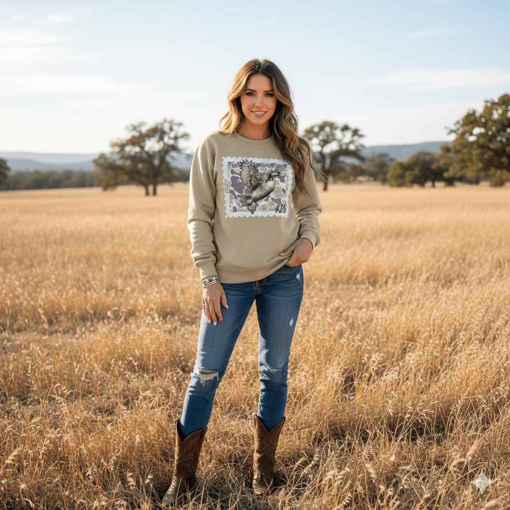 Duck Stamp Graphic Sweatshirt