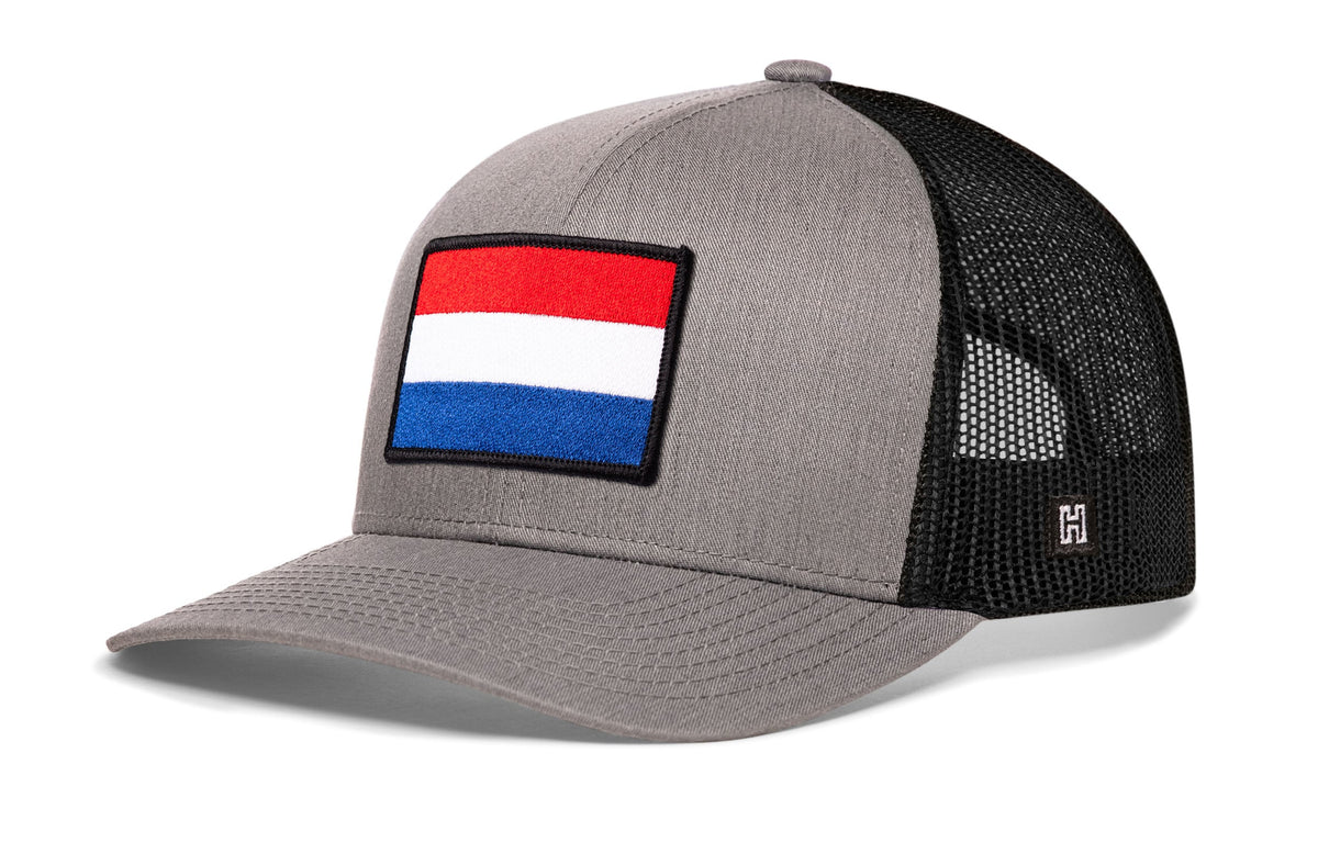Netherlands Flag International Trucker Hat  |  Dutch Snapback