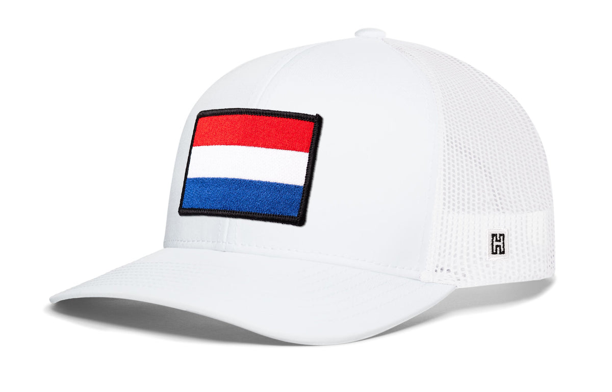 Netherlands Flag International Trucker Hat  |  Dutch Snapback