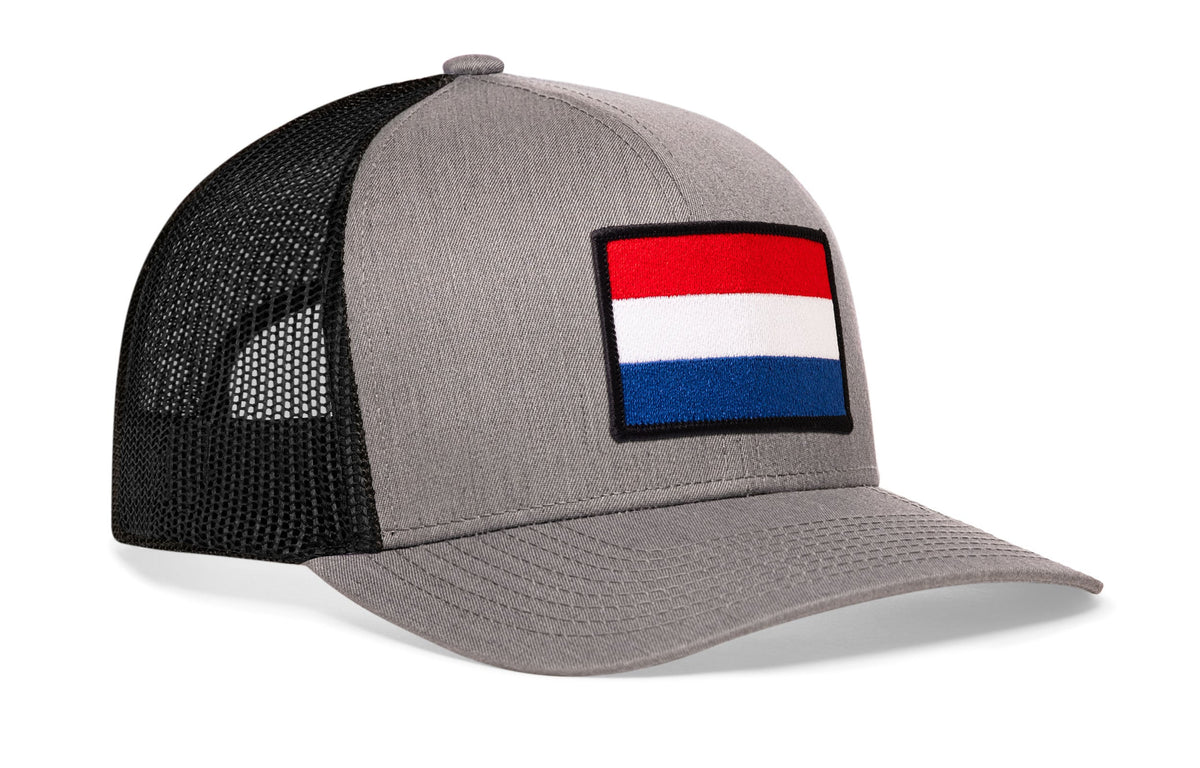 Netherlands Flag International Trucker Hat  |  Dutch Snapback