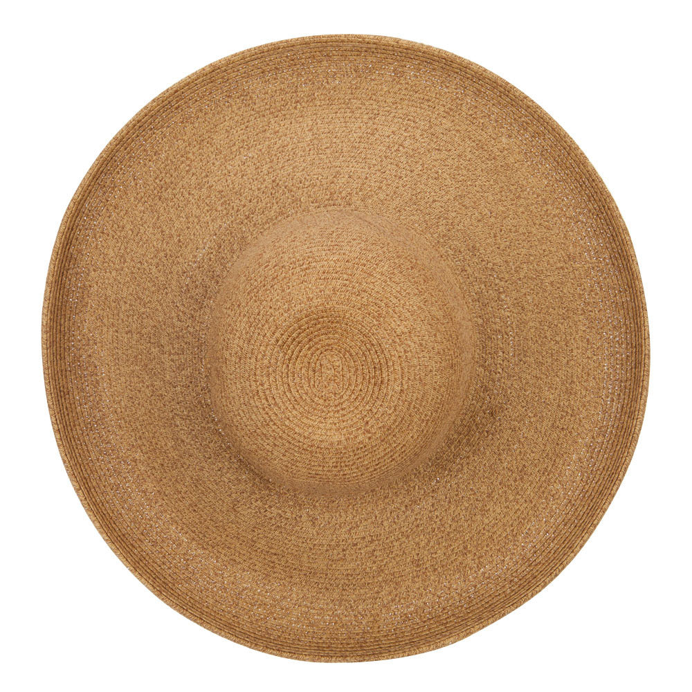 UPF 50+ Paper Braid Turned Up Brim Hat