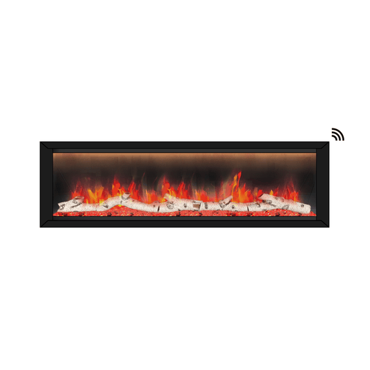 Dynasty Allegro 58-Inch to 82-Inch Flush Mount Smart Electric Fireplace