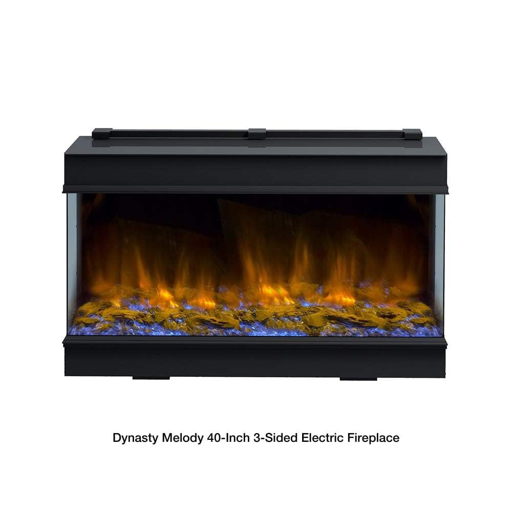 Dynasty Melody 3-Sided Smart Electric Fireplace