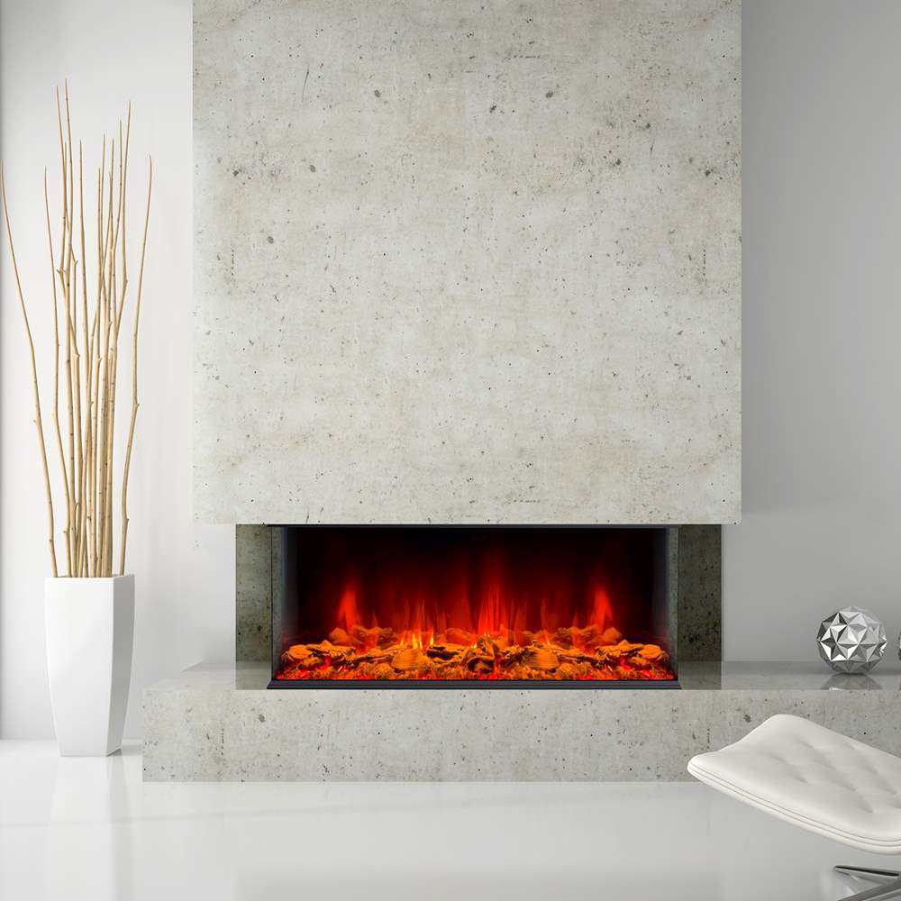 Dynasty Melody 3-Sided Smart Electric Fireplace