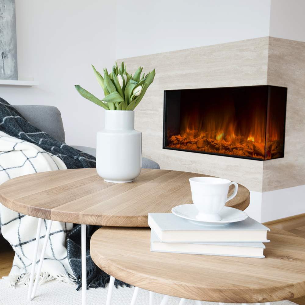 Dynasty Melody 3-Sided Smart Electric Fireplace