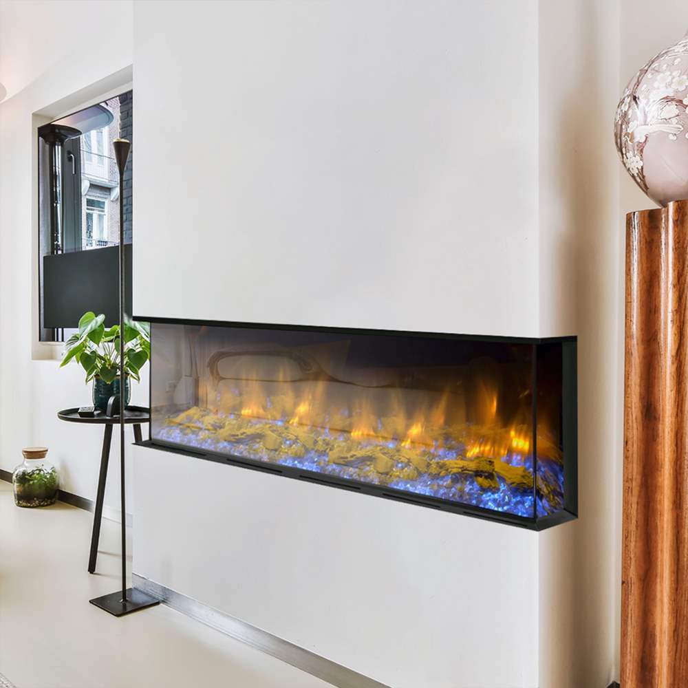Dynasty Melody 3-Sided Smart Electric Fireplace