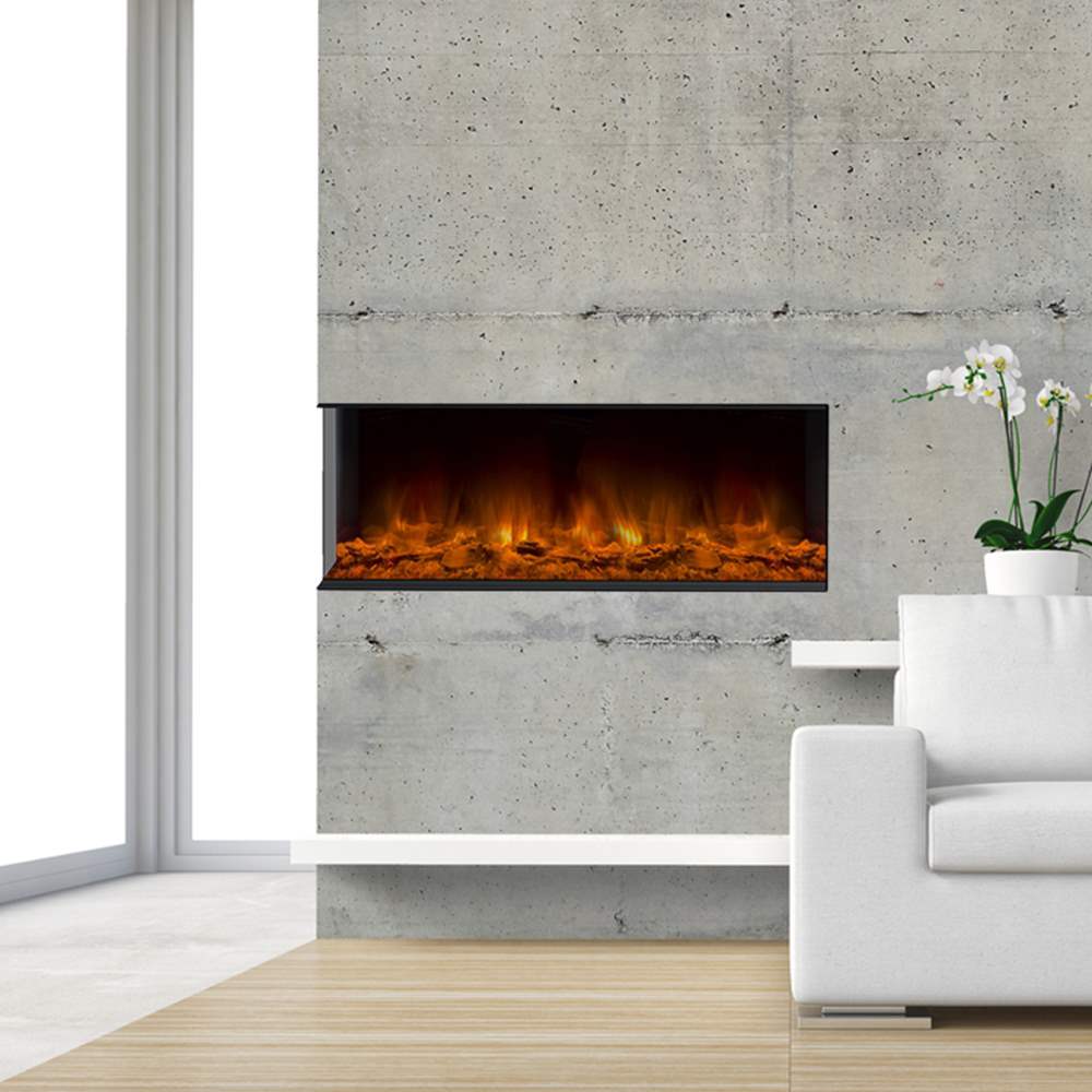 Dynasty Melody 3-Sided Smart Electric Fireplace