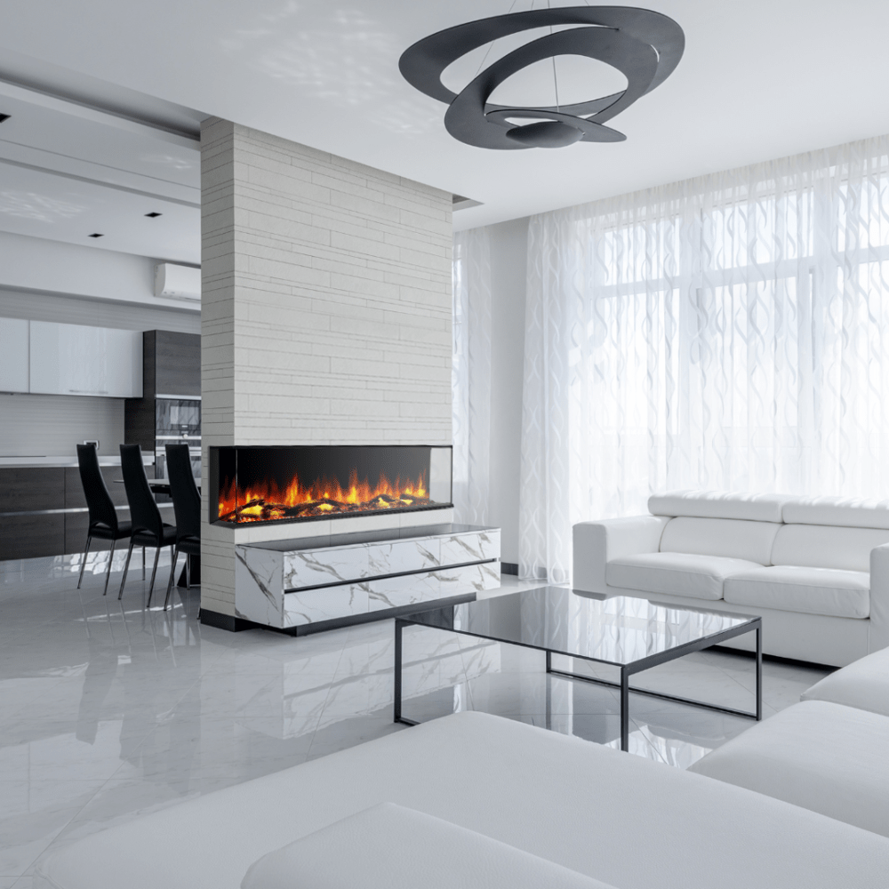 Dynasty Melody 3-Sided Smart Electric Fireplace