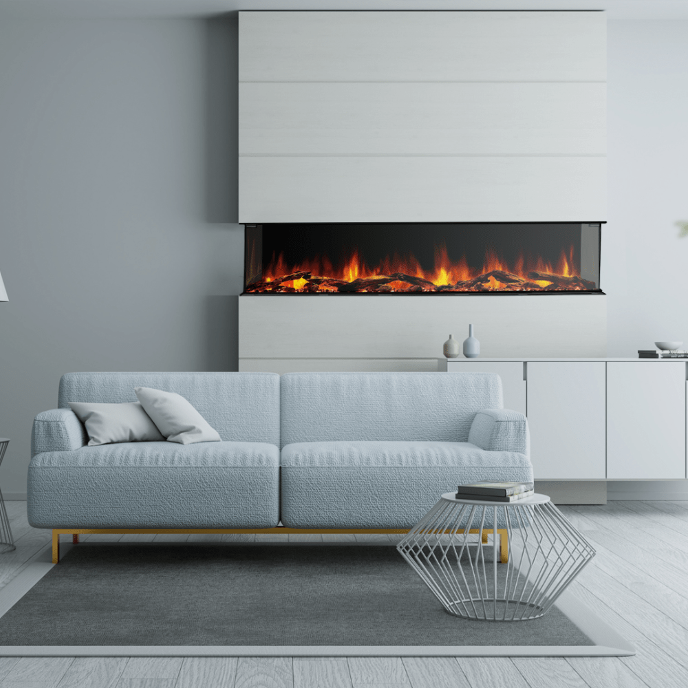 Dynasty Melody 3-Sided Smart Electric Fireplace