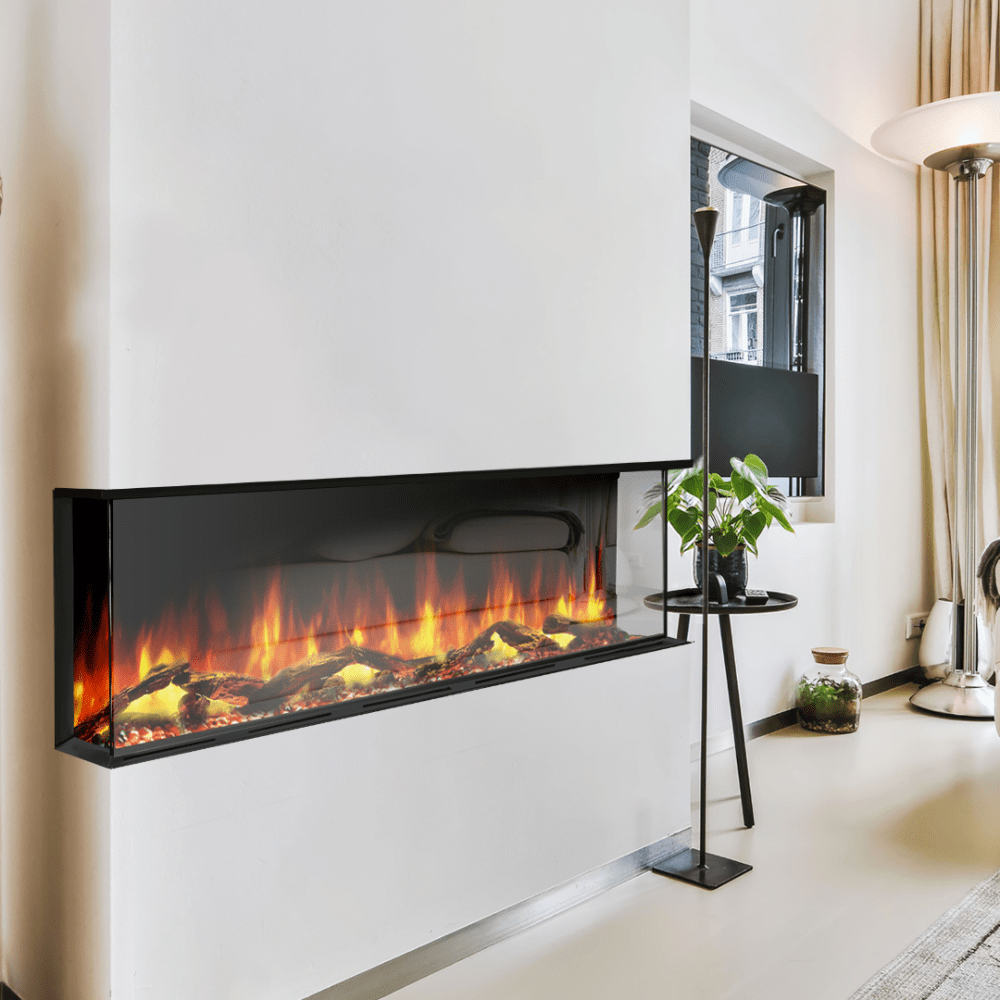 Dynasty Melody 3-Sided Smart Electric Fireplace