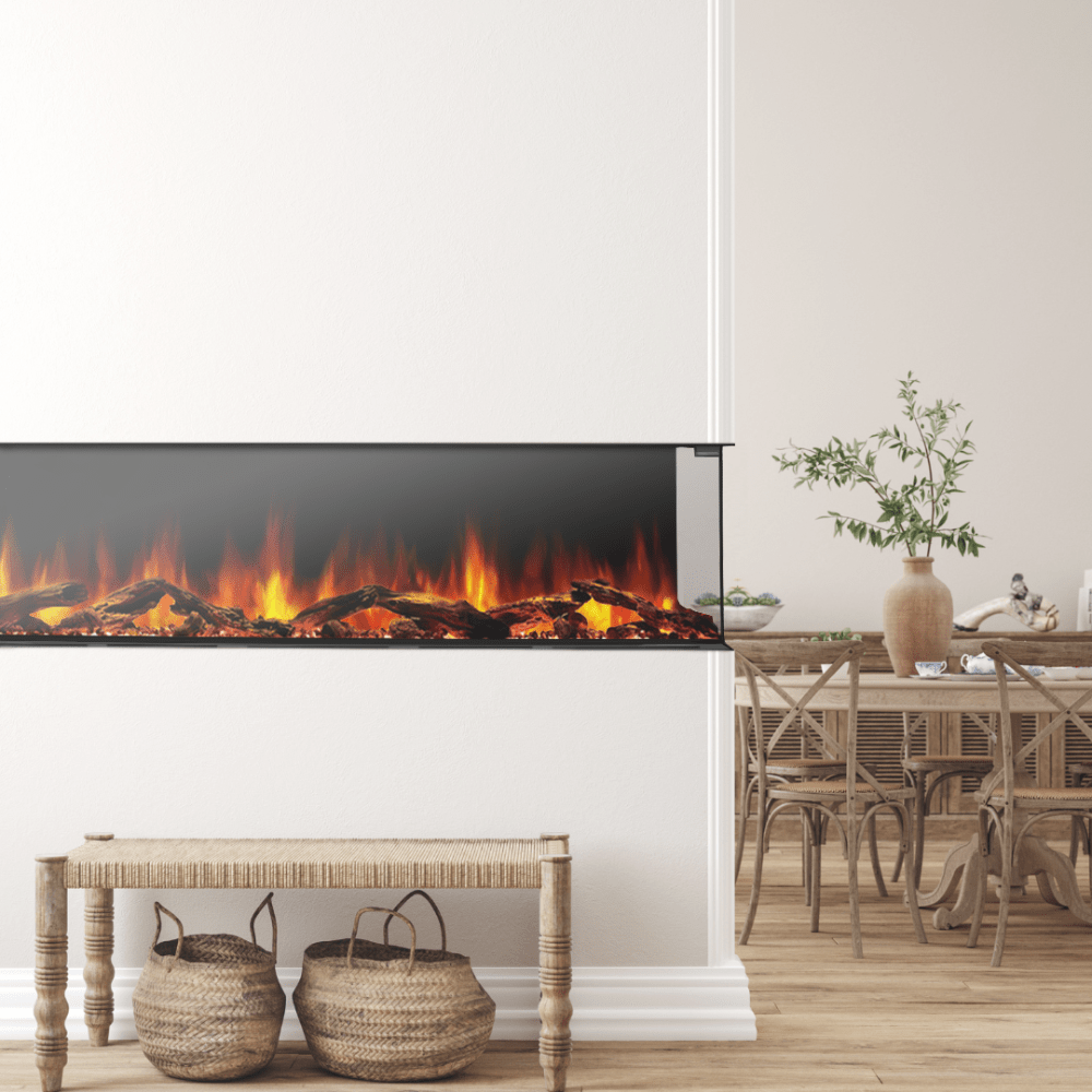 Dynasty Melody 3-Sided Smart Electric Fireplace