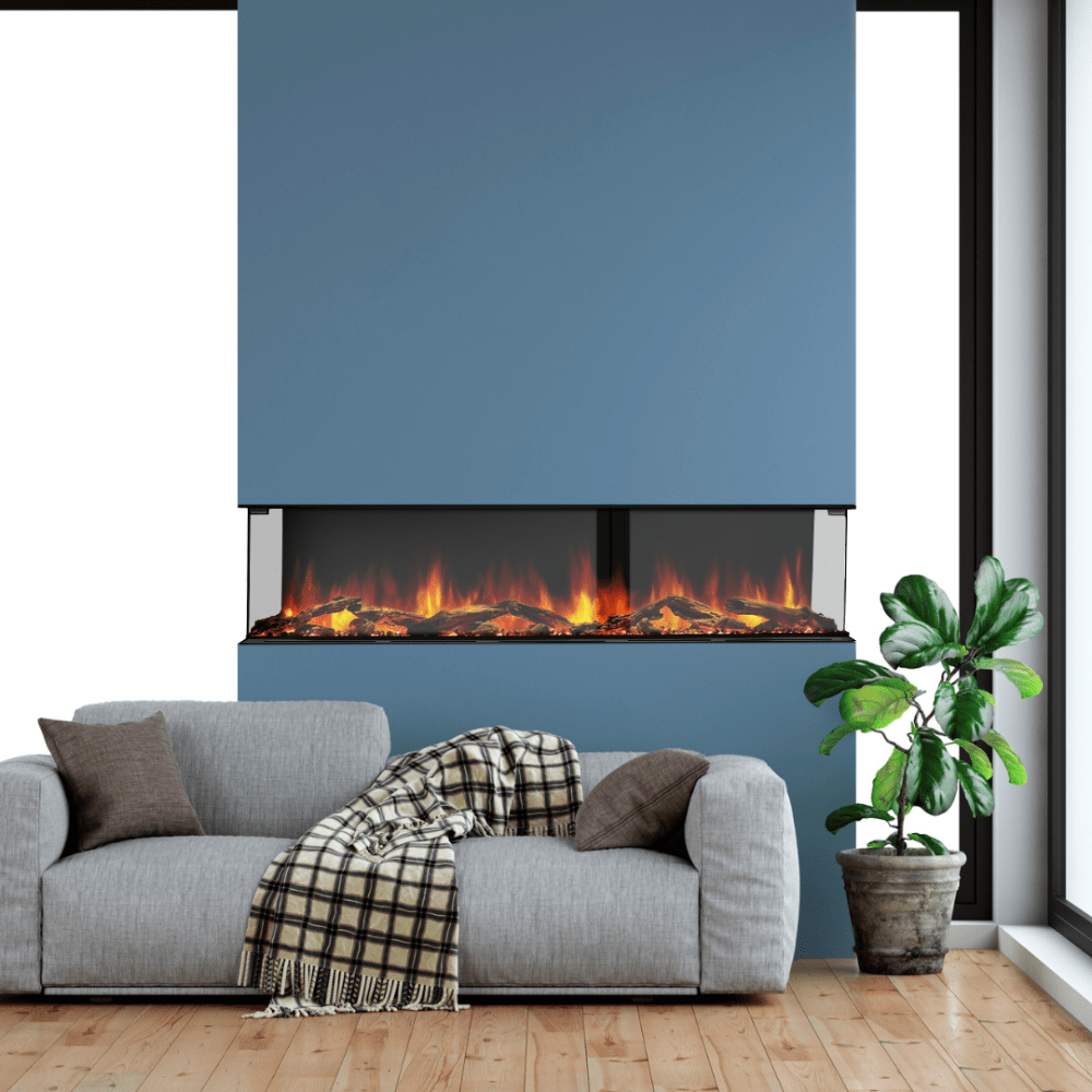 Dynasty Melody 3-Sided Smart Electric Fireplace