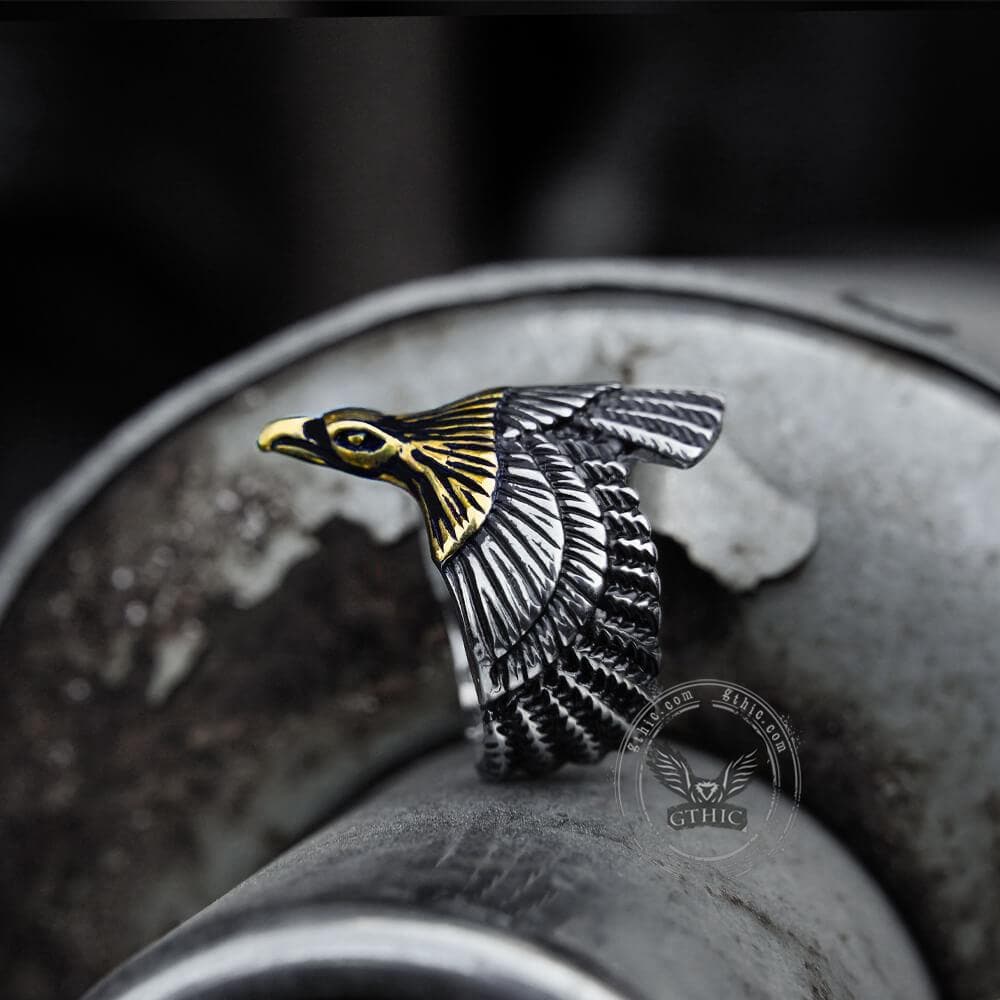 Eagle Stainless Steel Beast Ring