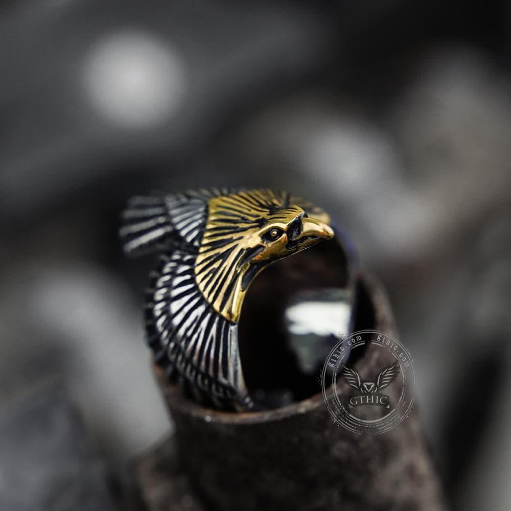 Eagle Stainless Steel Beast Ring