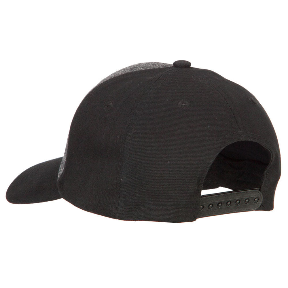 Deluxe Brushed Cotton Two Tone Twill Cap