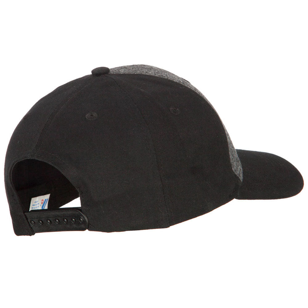Deluxe Brushed Cotton Two Tone Twill Cap