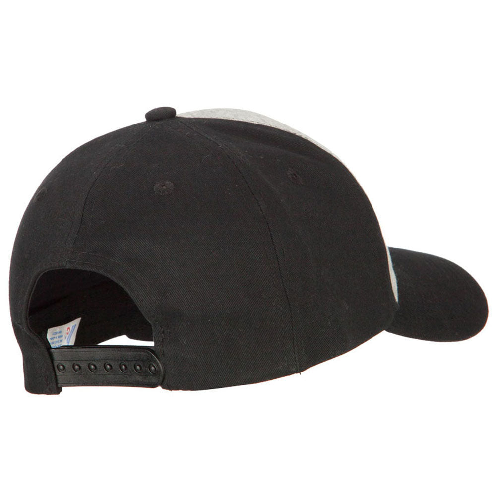 Deluxe Brushed Cotton Two Tone Twill Cap