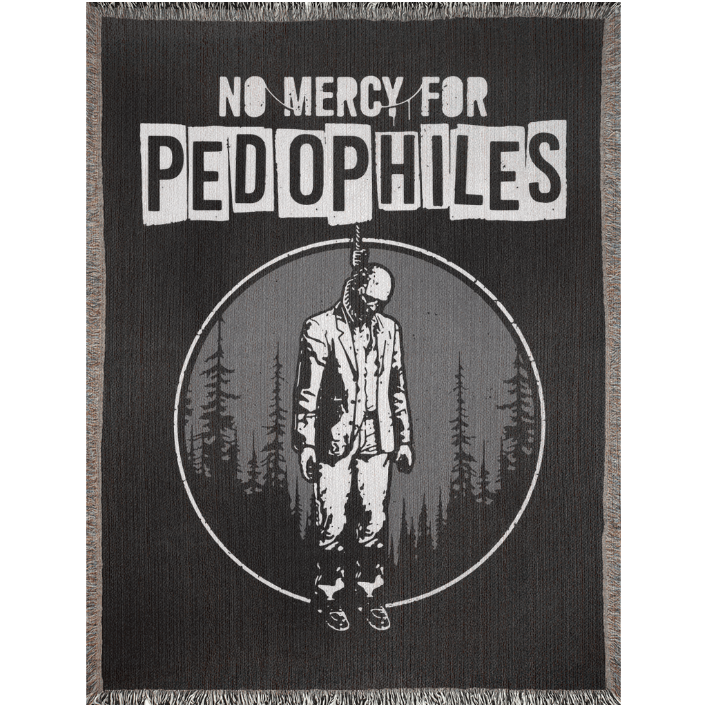 No Mercy Woven Blanket