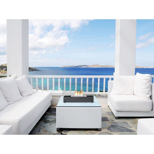 Eco-Feu Vision I 29-Inch Free Standing Ethanol Fireplace