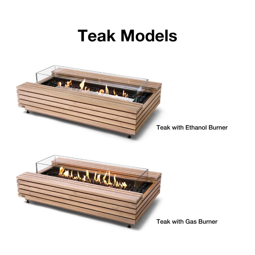 EcoSmart Fire Cosmo 50-Inch Rectangular Fire Pit Table