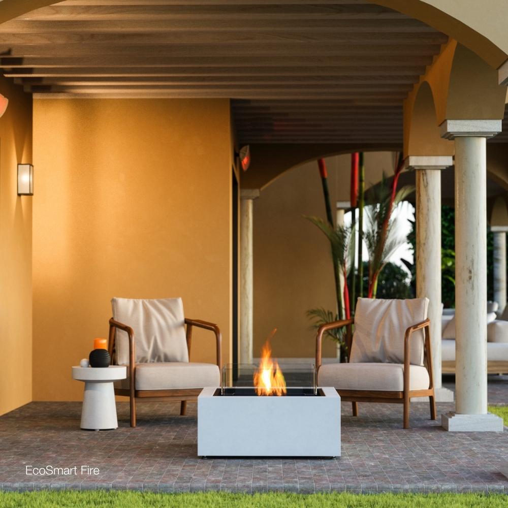 EcoSmart Fire Base 30-Inch Square Fire Pit Table
