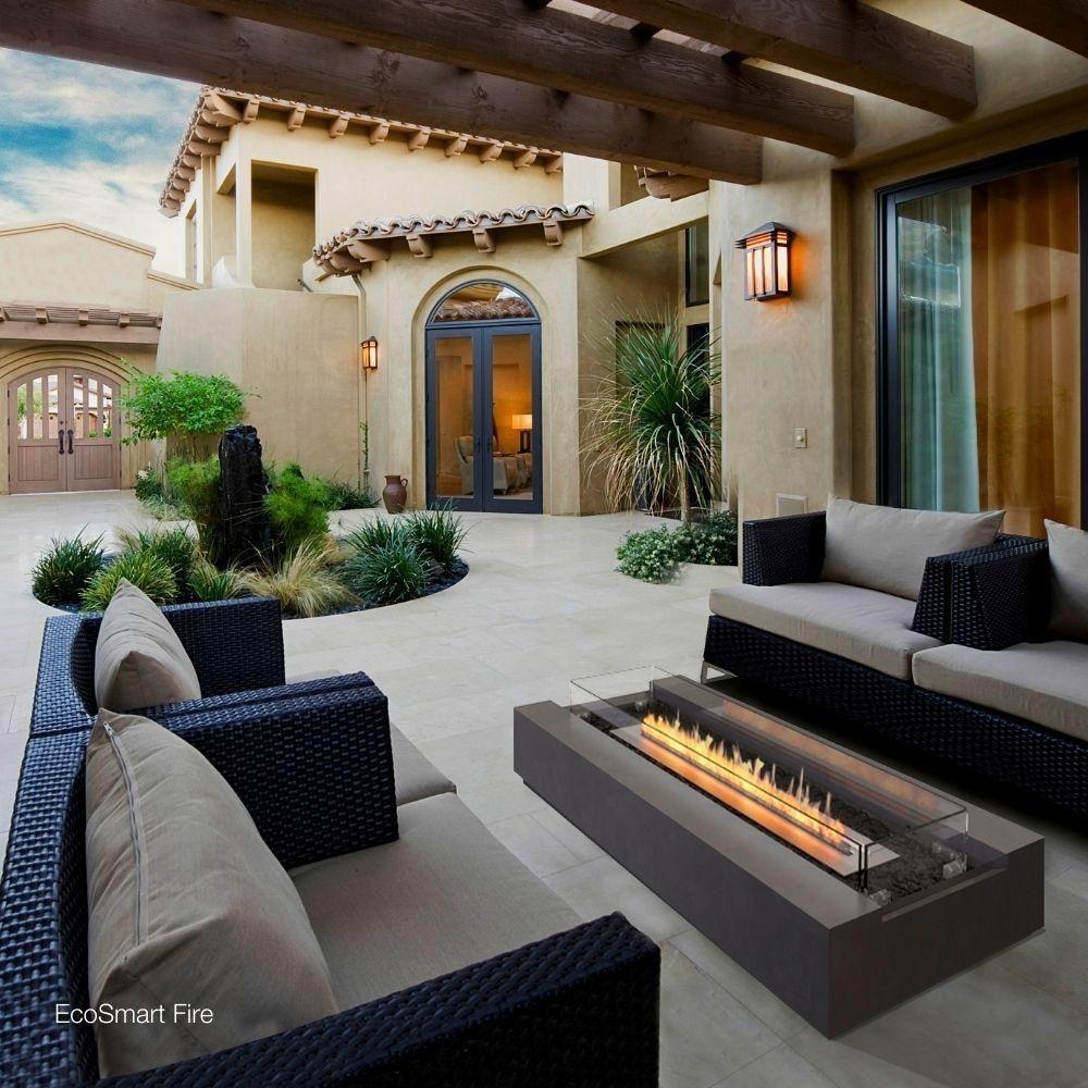 EcoSmart Fire Cosmo 50-Inch Rectangular Fire Pit Table