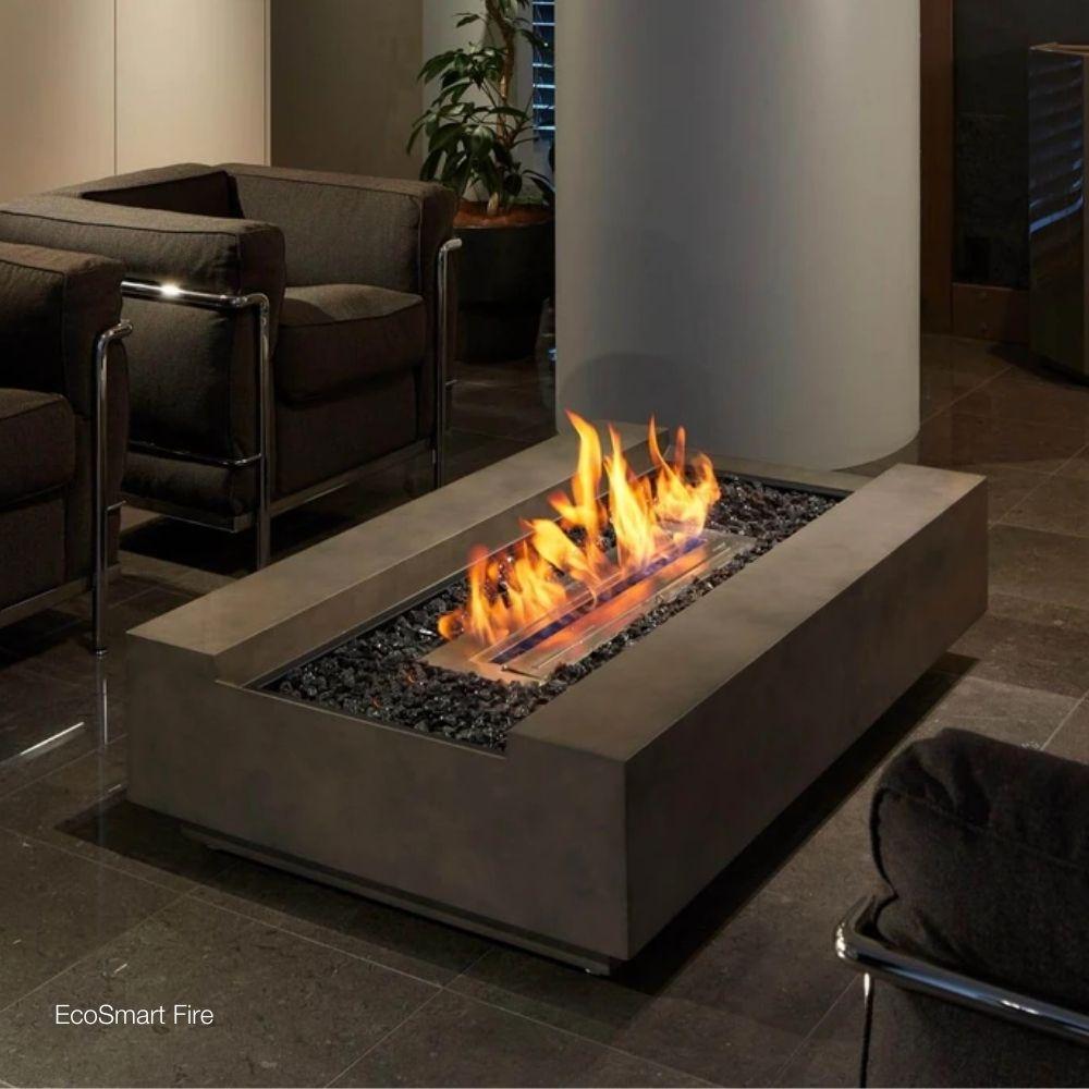 EcoSmart Fire Cosmo 50-Inch Rectangular Fire Pit Table