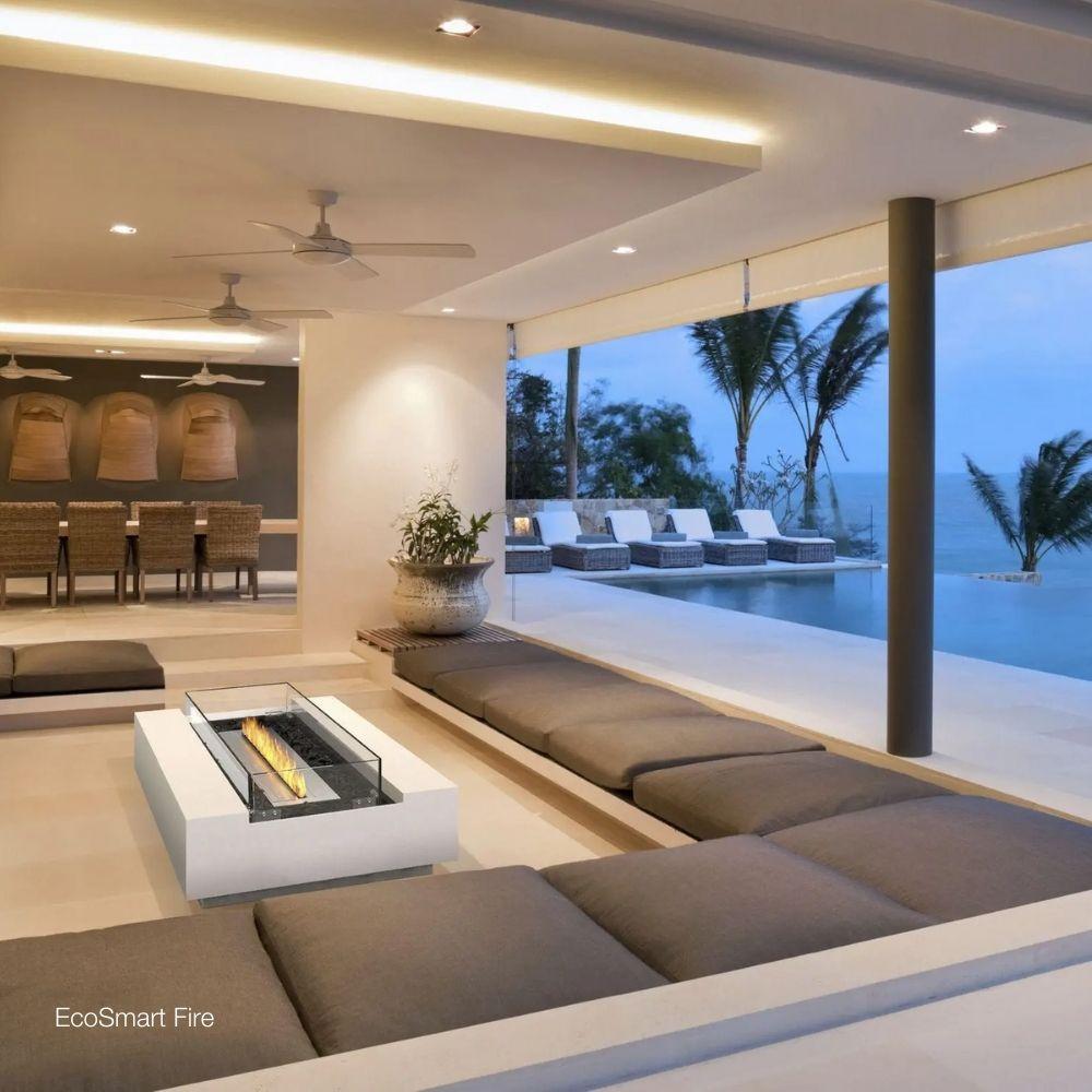 EcoSmart Fire Cosmo 50-Inch Rectangular Fire Pit Table