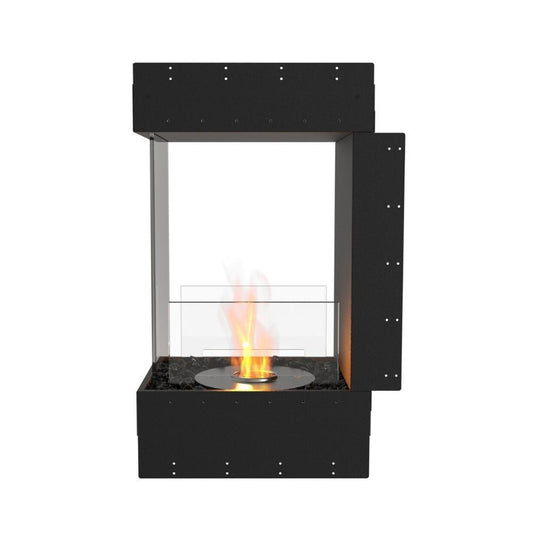EcoSmart Fire Flex Ethanol Firebox with One Closed Side