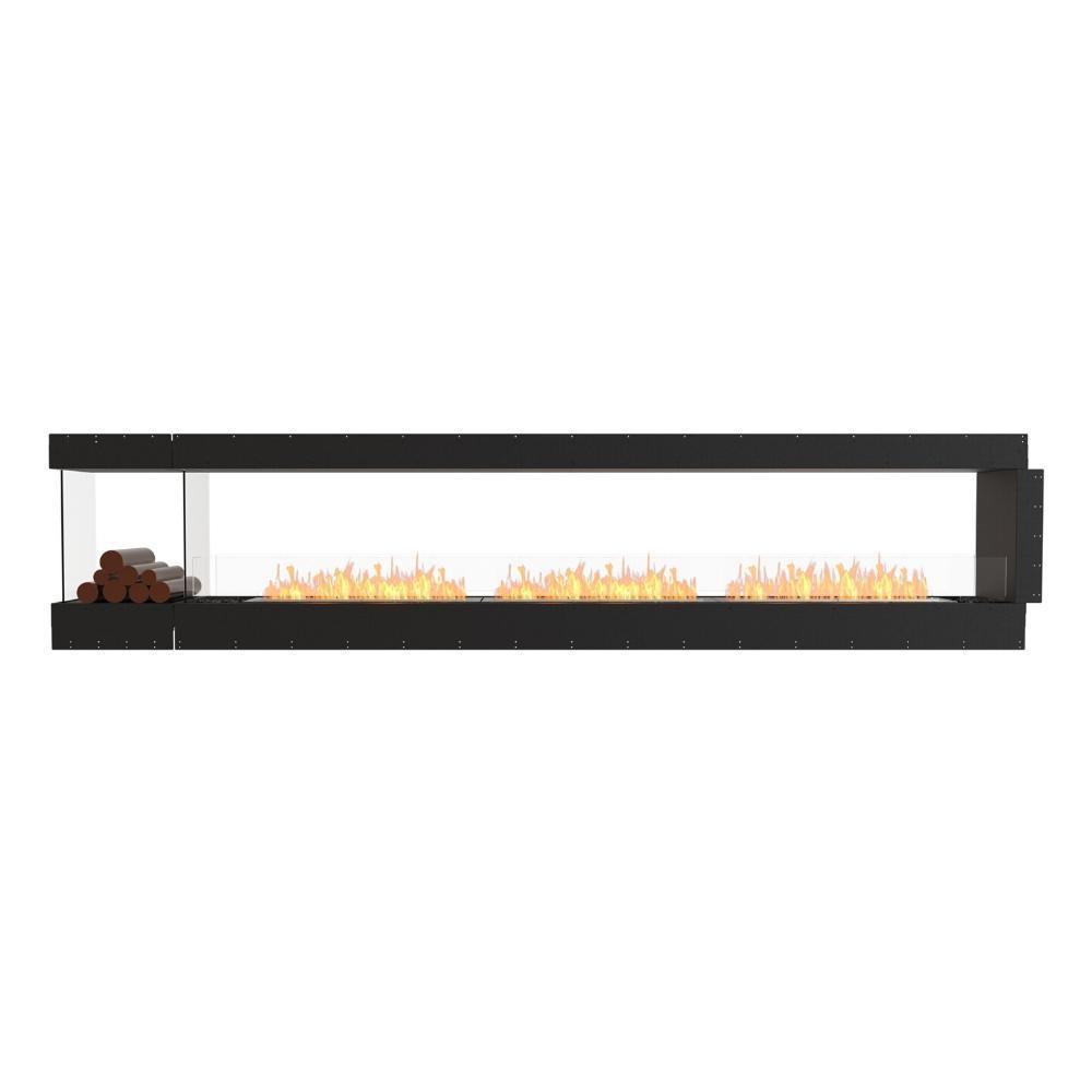 EcoSmart Fire Flex Ethanol Firebox with One Closed Side and Decorative Box