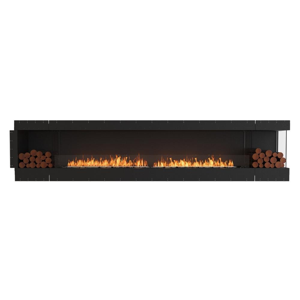 EcoSmart Fire Flex Ethanol Firebox with One Open Side and Decorative Box