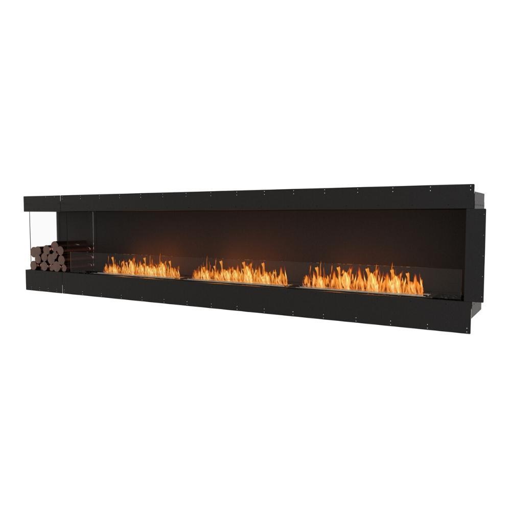 EcoSmart Fire Flex Ethanol Firebox with One Open Side and Decorative Box