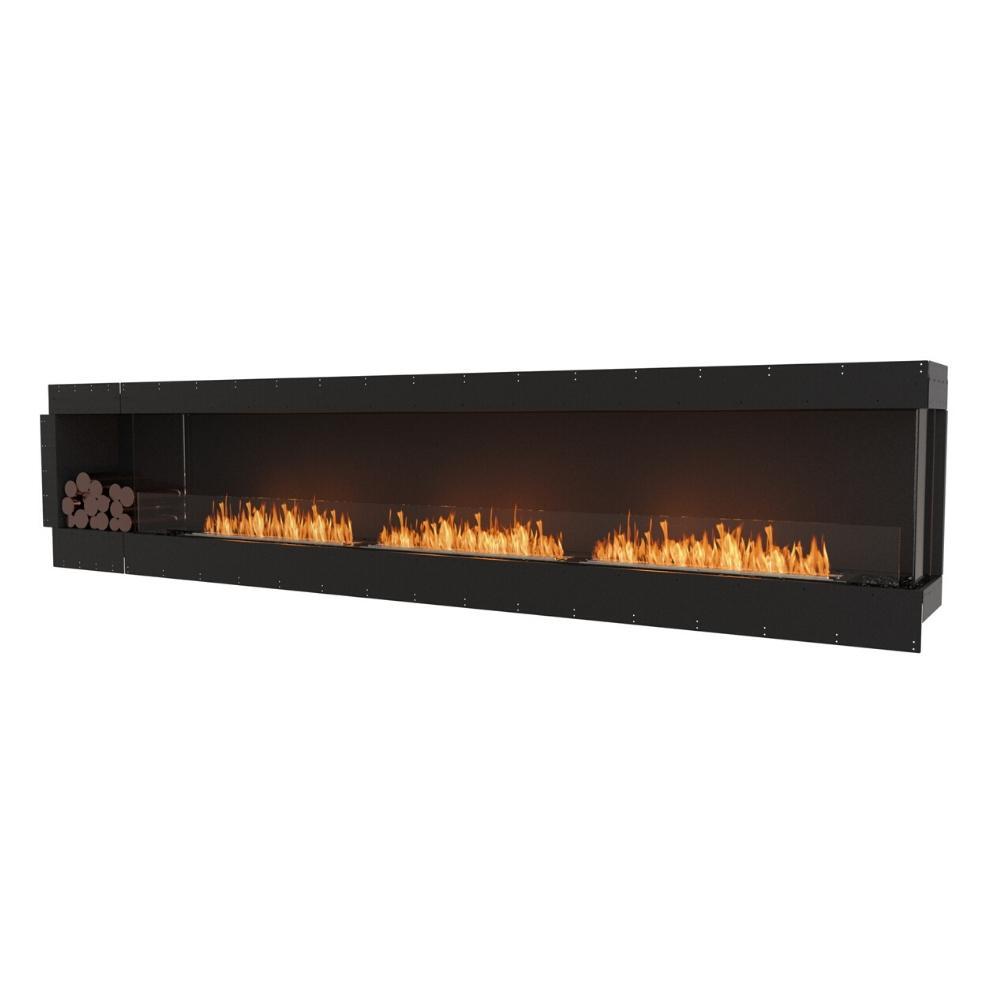EcoSmart Fire Flex Ethanol Firebox with One Open Side and Decorative Box