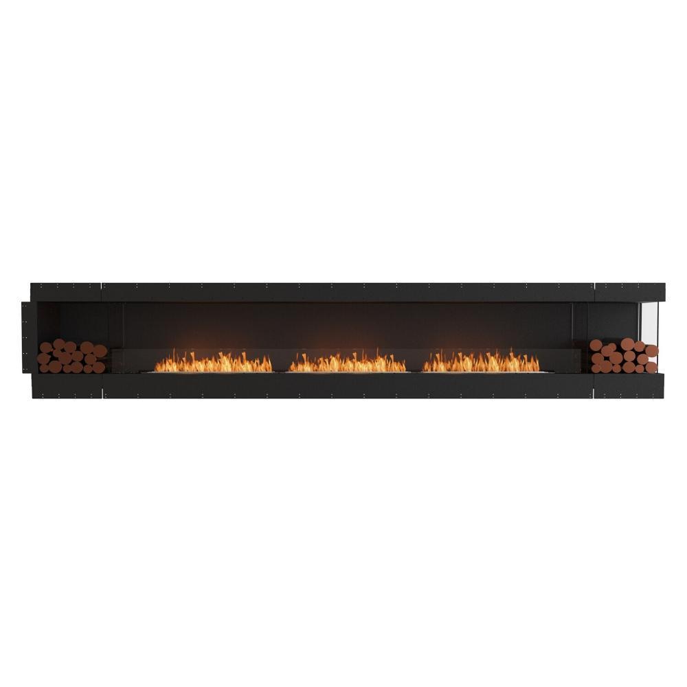EcoSmart Fire Flex Ethanol Firebox with One Open Side and Decorative Box