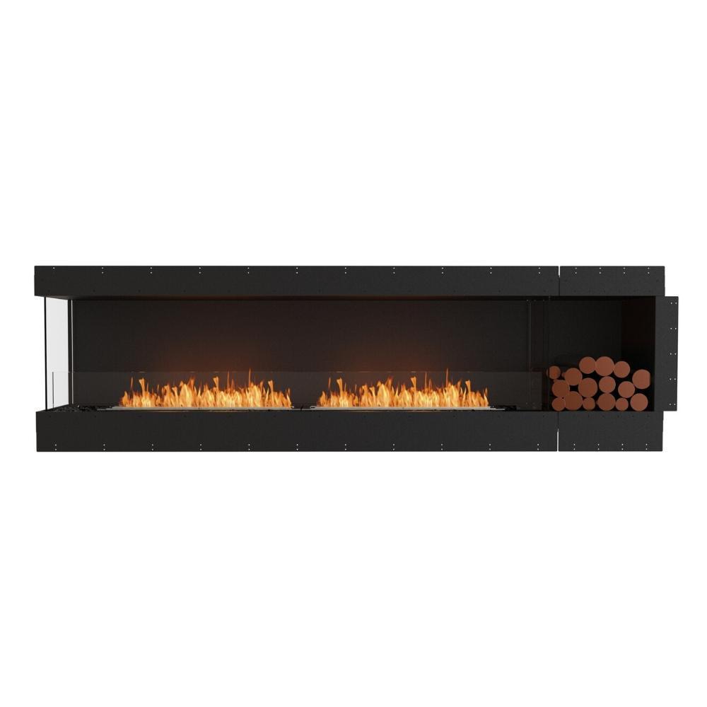 EcoSmart Fire Flex Ethanol Firebox with One Open Side and Decorative Box