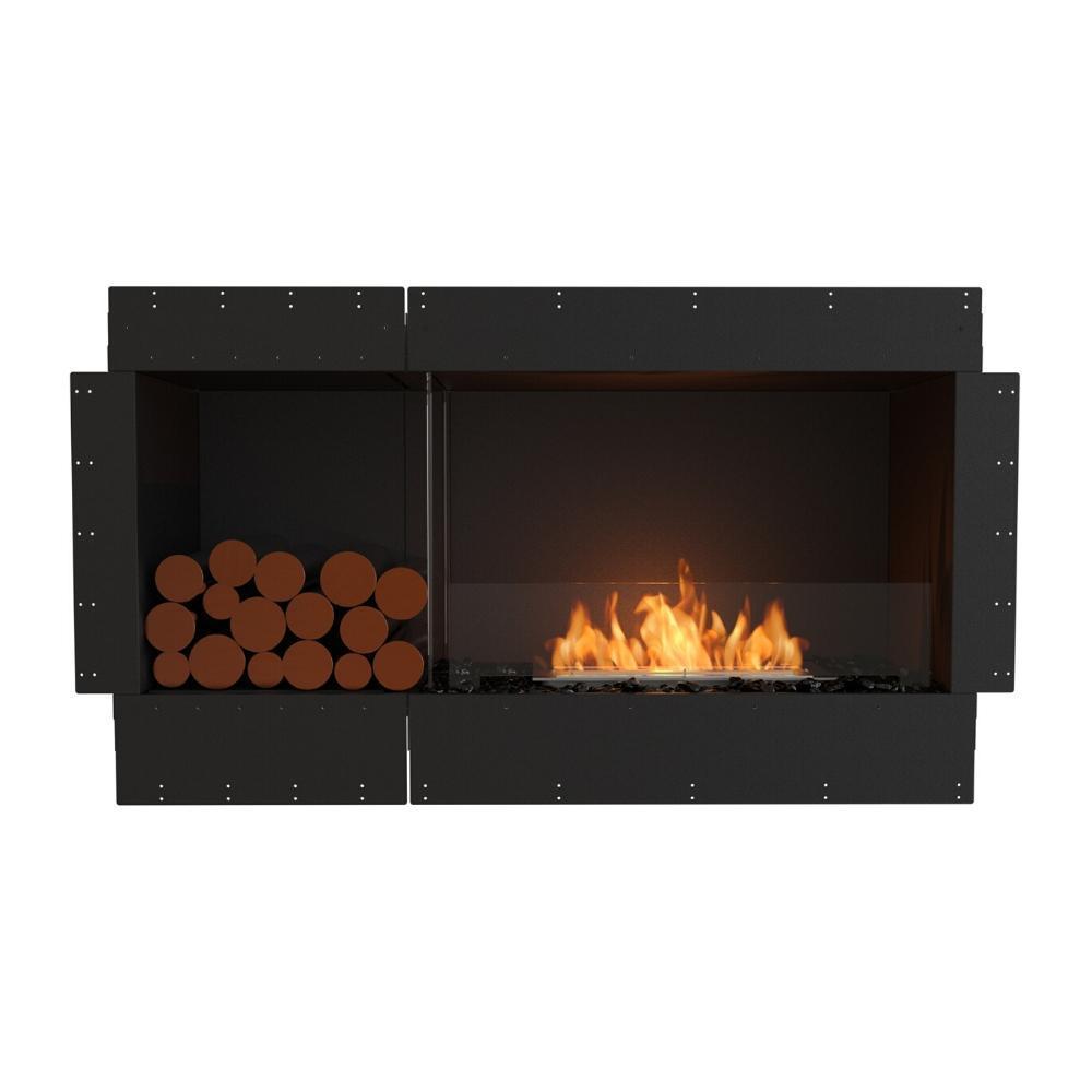 EcoSmart Fire Flex Single Sided Ethanol Firebox with Decorative Box