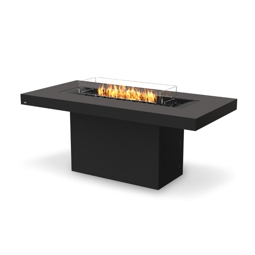 EcoSmart Fire Gin 90 Bar Height Rectangular Fire Pit Table