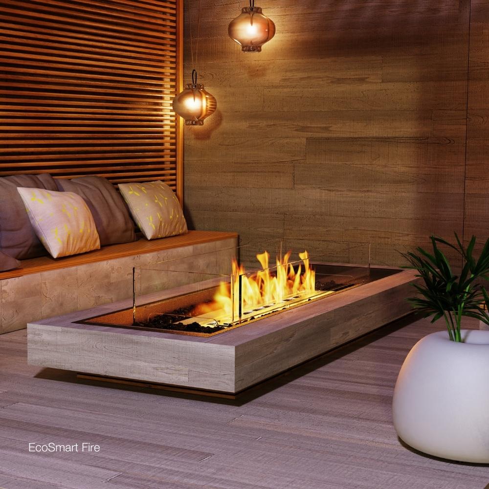 EcoSmart Fire Linear 65 Indoor/Outdoor Fire Pit Kit