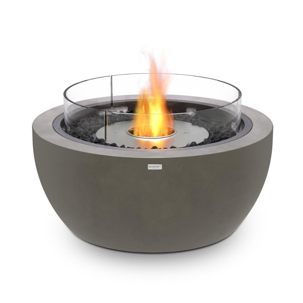 EcoSmart Fire Pod 30-Inch Round Concrete Fire Pit Bowl