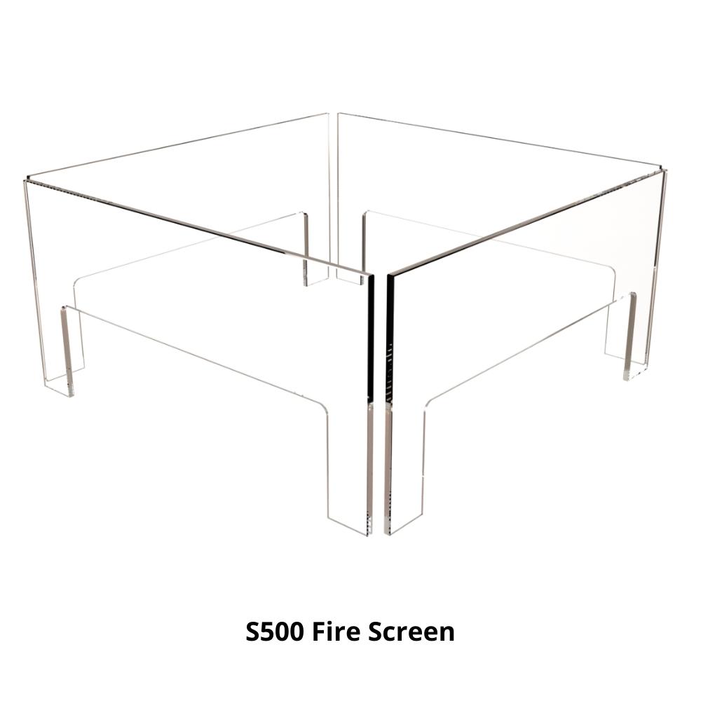 EcoSmart Fire Square 22 Indoor/Outdoor Fire Pit Kit