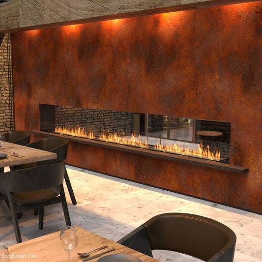 EcoSmart Fire Flex Double Sided Ethanol Firebox