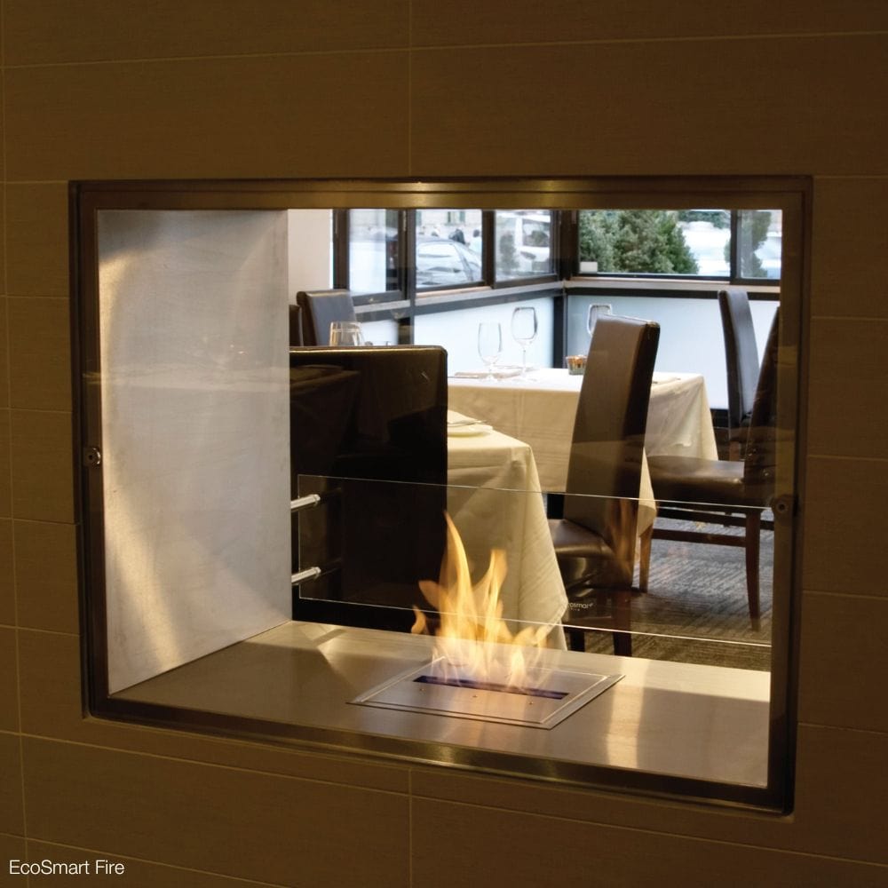 EcoSmart Fire Flex Double Sided Ethanol Firebox