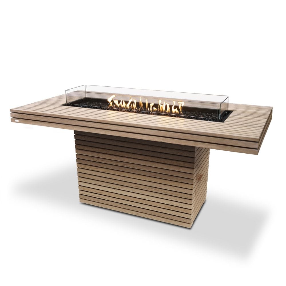 EcoSmart Fire Gin 90 Bar Height Rectangular Fire Pit Table