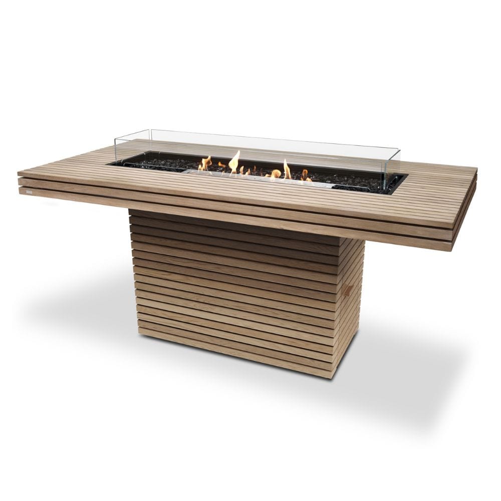 EcoSmart Fire Gin 90 Bar Height Rectangular Fire Pit Table