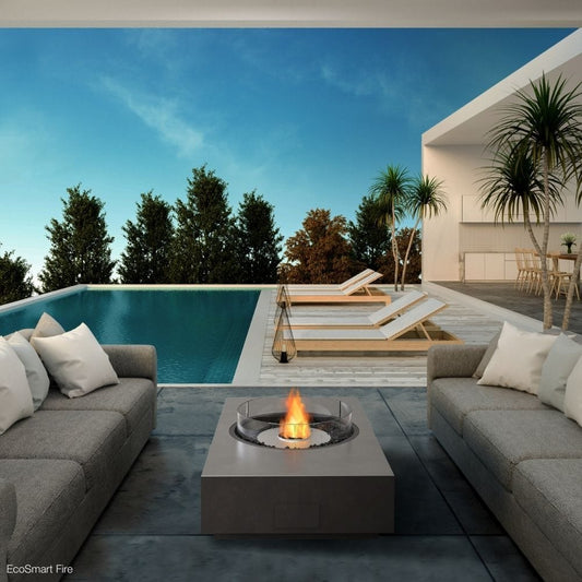 EcoSmart Fire Martini 50-Inch Rectangular Fire Pit Table